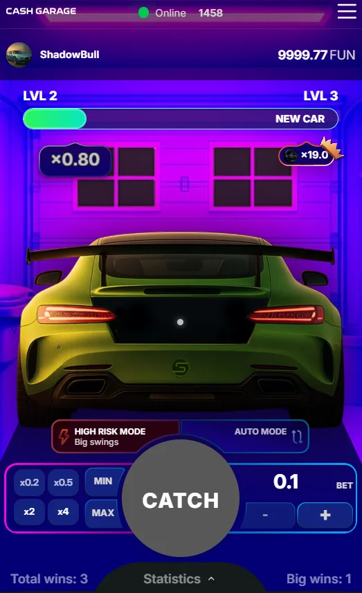 Cash Garage online