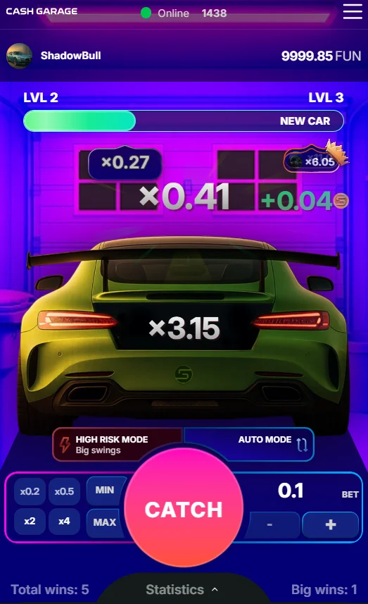 Cash Garage Spiel